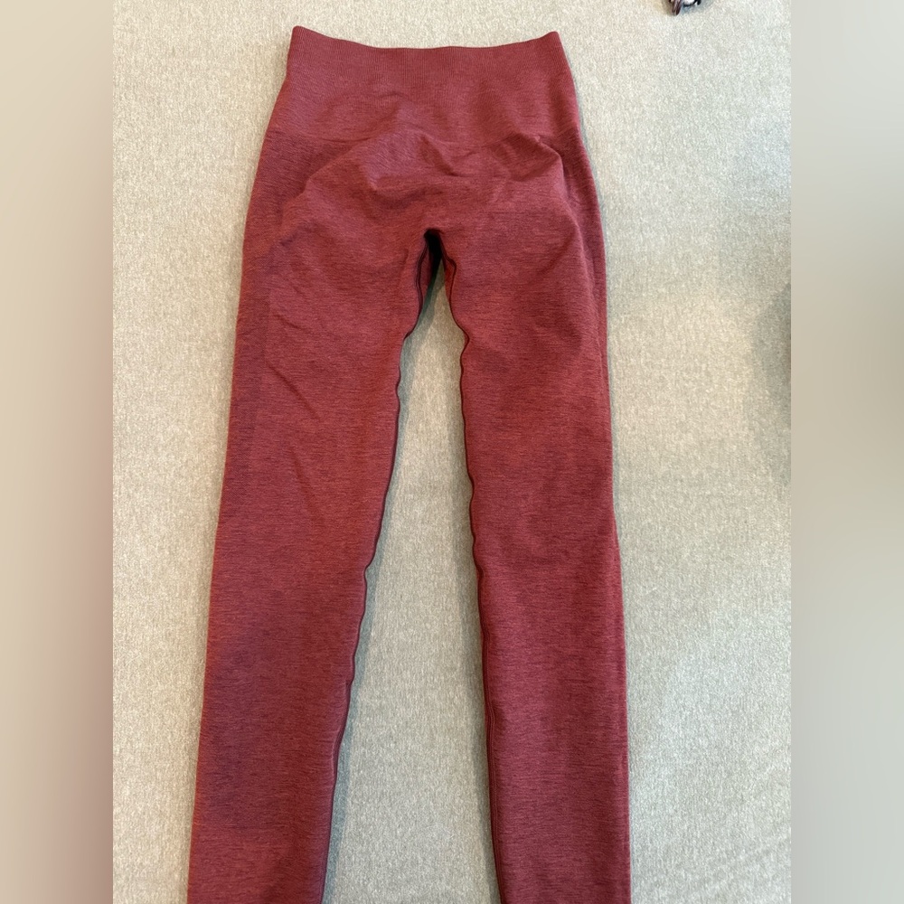 Alphalete Women's Burgundy Leggings